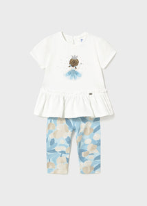 Conjunto leggings estampado Cielo