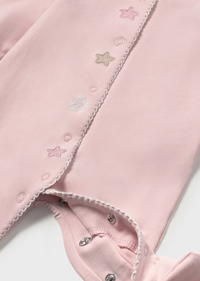 Pelele estrellas Rosa baby