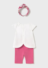 Cargar imagen en el visor de la galería, Conjunto leggings capri + diadema Fragola
