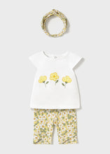 Cargar imagen en el visor de la galería, Conjunto leggings capri + diadema Sunny
