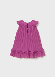 Vestido plisado Orquidea