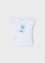Cargar imagen en el visor de la galería, Camiseta flor cielo 8 años
