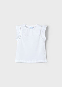 Polo combinado Blanco