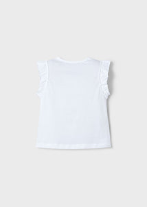 Polo combinado Blanco