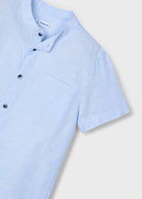 Cargar imagen en el visor de la galería, Camisa lino cuello mao Brisa
