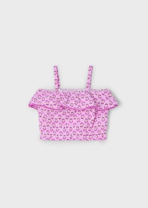 Blusón estampado Malva