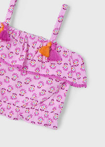 Blusón estampado Malva