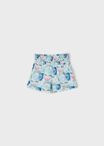 Short estampado menta