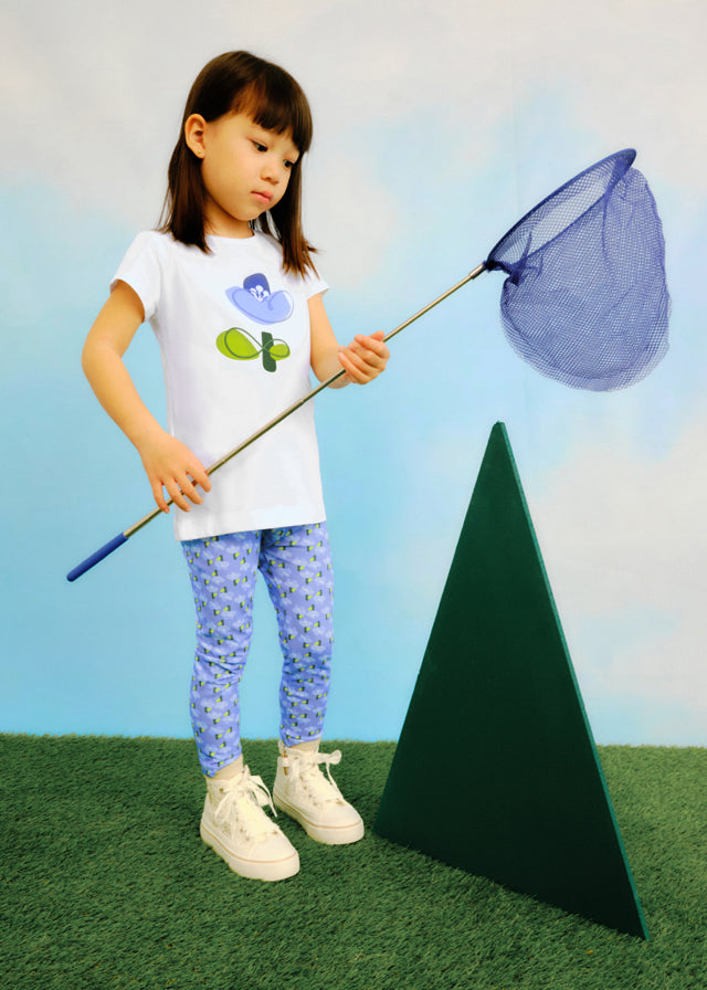 Conjunto leggings Añil