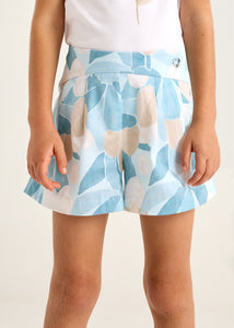 Falda pantalón estampado cielo 8 años