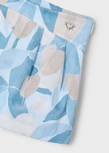 Falda pantalón estampado cielo 8 años