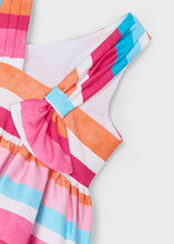 Cargar imagen en el visor de la galería, Vestido rayas magenta
