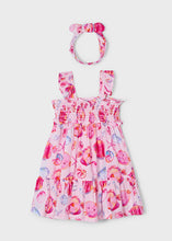 Cargar imagen en el visor de la galería, Vestido peces + vincha Magenta
