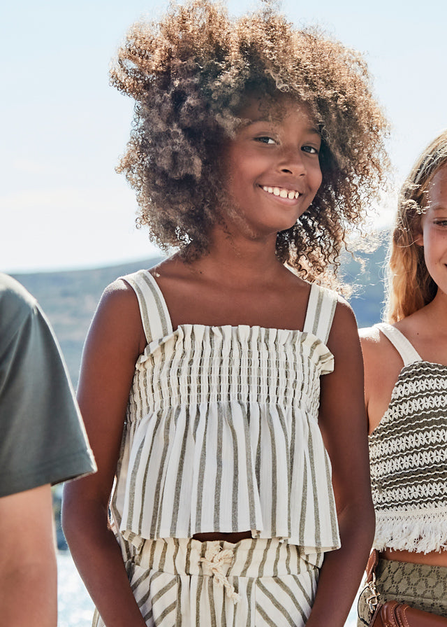 Blusa tirantes rayas Laurel