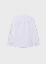 Cargar imagen en el visor de la galería, Camisa cuello mao Blanco
