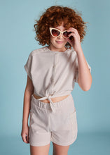 Cargar imagen en el visor de la galería, Conjunto short bolsillos Hueso 16 años
