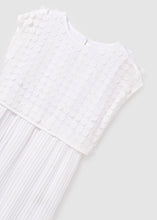Cargar imagen en el visor de la galería, Vestido combinado fantasia Crudo
