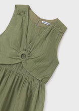 Cargar imagen en el visor de la galería, Vestido arandela Musgo
