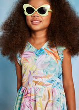 Cargar imagen en el visor de la galería, Vestido estampado espalda Multicolor 16 años
