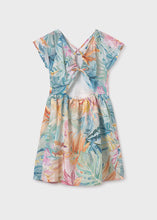 Cargar imagen en el visor de la galería, Vestido estampado espalda Multicolor 16 años
