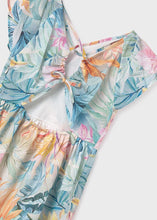 Cargar imagen en el visor de la galería, Vestido estampado espalda Multicolor 16 años
