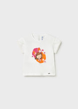 Cargar imagen en el visor de la galería, Camiseta flores Blanco
