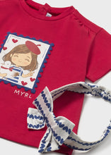 Cargar imagen en el visor de la galería, Camiseta + diadema Rojo
