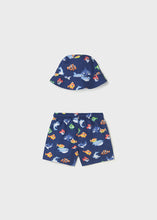 Cargar imagen en el visor de la galería, Ropa de baño + gorro Peces
