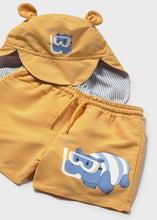 Cargar imagen en el visor de la galería, Ropa de baño + gorro orejas Peach
