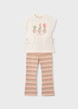 Cargar imagen en el visor de la galería, Conjunto leggings flare Mandarina
