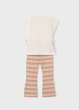 Cargar imagen en el visor de la galería, Conjunto leggings flare Mandarina
