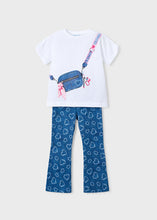 Cargar imagen en el visor de la galería, Conjunto leggings flare Corazón
