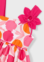 Cargar imagen en el visor de la galería, Vestido asimetrico flor Clavel
