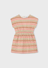 Cargar imagen en el visor de la galería, Vestido punto fantasia Mandarina
