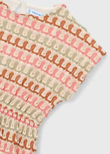 Cargar imagen en el visor de la galería, Vestido punto fantasia Mandarina
