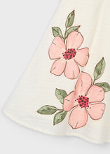 Cargar imagen en el visor de la galería, Vestido lino flores Garbanzo
