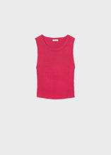 Cargar imagen en el visor de la galería, Top tricot cut out espalda Cereza

