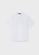 Cargar imagen en el visor de la galería, Camisa cuello mao Blanco
