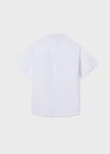 Cargar imagen en el visor de la galería, Camisa cuello mao Blanco
