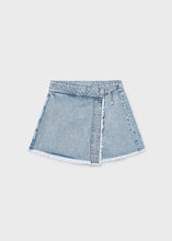 Cargar imagen en el visor de la galería, Falda short tejana Claro
