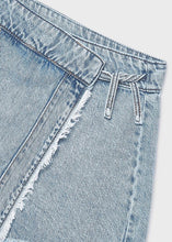 Cargar imagen en el visor de la galería, Falda short tejana Claro
