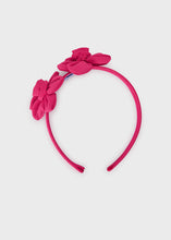 Cargar imagen en el visor de la galería, Diadema crepé flores Clavel
