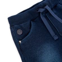 Cargar imagen en el visor de la galería, Short felpa denim Azul
