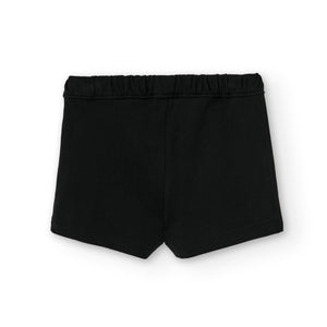 Short punto bolsillos negro