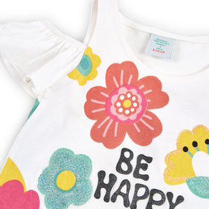 Vestido punto "Be happy"