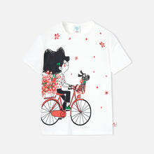 Cargar imagen en el visor de la galería, Polo bicicleta Blanco
