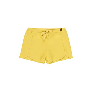 Short punto flamé amarillo lima