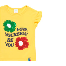 Cargar imagen en el visor de la galería, Polo &quot;Be you&quot; amarillo
