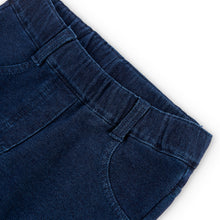 Cargar imagen en el visor de la galería, Jegging felpa denim azul
