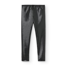 Cargar imagen en el visor de la galería, Leggings polipiel negro
